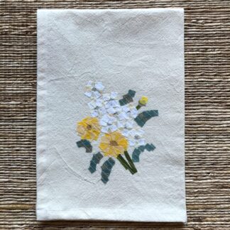 White Spray Kitchen Towel